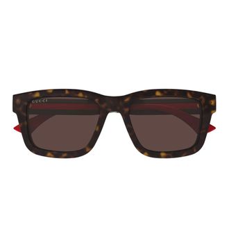 Gucci Sunglasses, unisex, Brown, Size: 53 MM Wayfarer Sunglasses