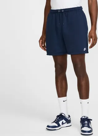 Nike Mens Club French Terry Flow Shorts in Blue | FN3520-451
