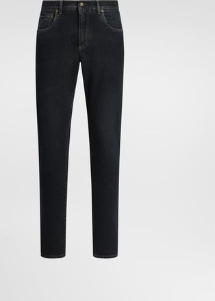 Dolce & Gabbana Denim Trousers - Man Denim Multi-colored 44