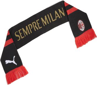 Puma Sciarpa AC Milan ftblEssentials, Accessori, Rosso, OSFA