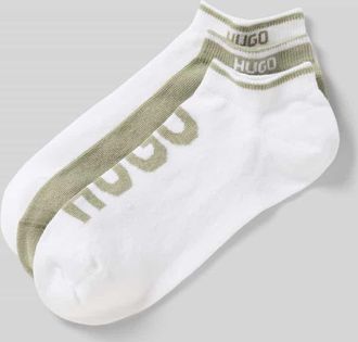 HUGO BOSS Sneaker-Socken aus Baumwoll-Mix im 3er-Pack in Khaki, Gr&ouml;&szlig;e 39-42