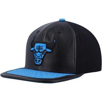 Mitchell & Ness Mens Mitchell & Ness Black/Royal Chicago Bulls Day One Snapback Hat at Nordstrom