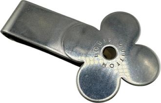 Louis Vuitton Silver Metal Money Clip (Pre-Owned)