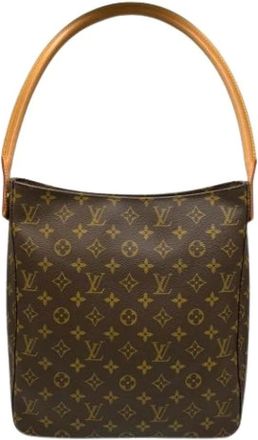 Louis Vuitton Pre-owned Shoulder Bags, female, Brown, Size: ONE SIZE Pre-owned Canvas Shoulder Bag