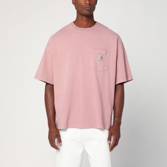 Carhartt Work in Progress S/S Hudson Pocket T-Shirt in Daphne colour