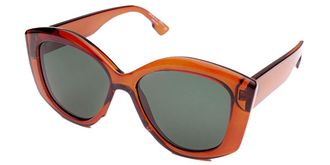 Saraghina MINA 552LGE Womens Sunglasses Brown Size 56