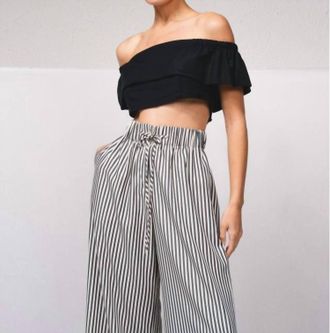 SMF Maldives Bandeau Top In Black