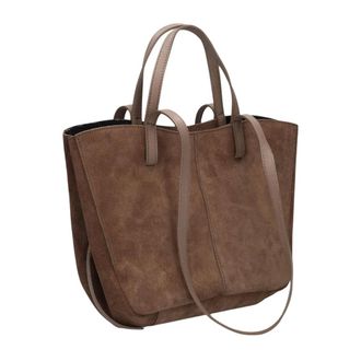 Notre-V Martha Suede - Dames - Tassen - Grijs - Maat: ONE Size Su&egrave;de