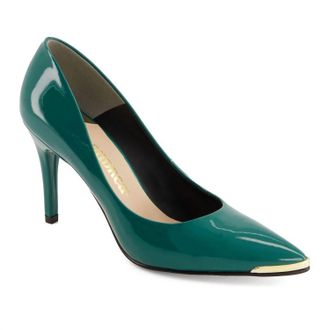 Andrea Womens Pumps Fashion Stilettos In Green