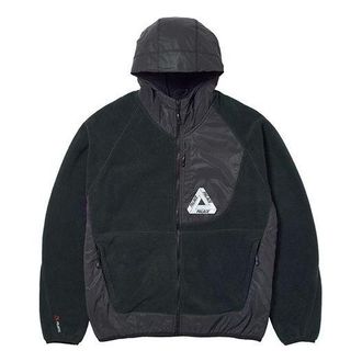 Palace FW19 Polartec Flecto Hooded Jacket Black PAL-FW19-019