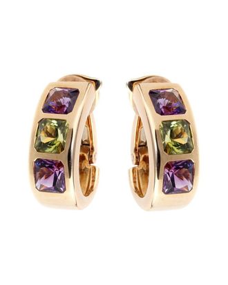 Van Cleef & Arpels 18K 18.00 ct. tw. Gemstone Earrings (Authentic Pre-Loved)