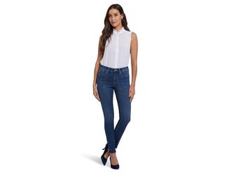 NYDJ Ami Skinny Jeans Womens Jeans Vintage Lapis : 10 29, Cotton/Denim/Elastane