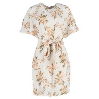 Ganni Ganni St. Pierre Printed Mini Dress in Multicolor Viscose