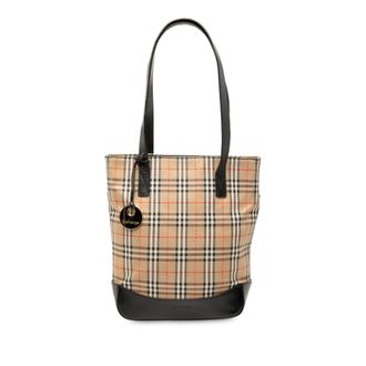 Burberry Tweedelige Haymarket Check Canvas Tote