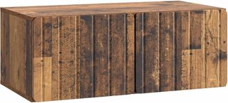 vidaXL Mueble De Tv De Pared 78,5 X 41 X 30 Cm Madera Envejecida Vidaxl