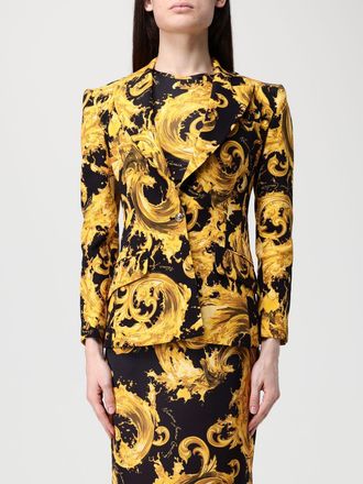 Versace Jeans Couture Baroque Print Polyester Blazer