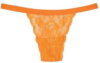 Cosabella Never Say Never Skimpie G-String Womens Underwear Spritz, Cotton/Lace/Polyamide