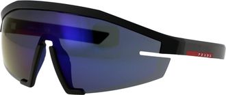 Prada Mens Sunglasses 0ps 03zs Matte Black Injected