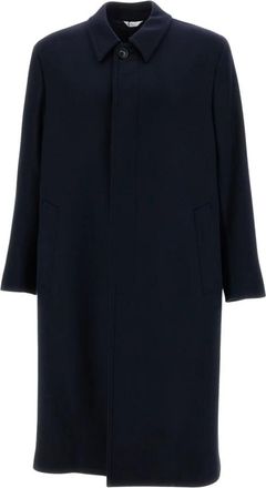 Boglioli Jassen, Heren, Blauw, S, Wol, Loden Jas