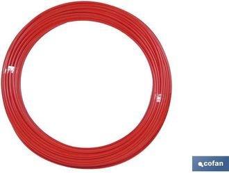 cofan Tubo Poliamida Din-73378 Rojo 10x12