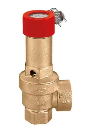 Caleffi V&aacute;lvula De Seguridad Certificada Y Calibrada En El Banco Inail Caleffi 527 1 1/4 X 1 1/2 - 5,4 Bar