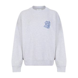 Anine Bing Dames, Sweatshirts & Hoodies, Grijs, Maat: XS Fleece