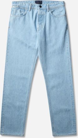 Stone Island Men s Indigo Denim-Rinsed Regular Jeans Blue Light Wash