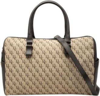 Bottega Veneta Pre-owned Satchel - Dames - Vintage Handtas - Beige - ONE Size - Leer - Vintage