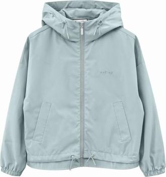 Mazine Layer Look Light Jacket Freizeitjacke f&uuml;r Damen | grau