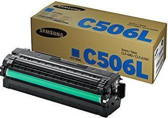 Samsung Original Clt-c506l T&oacute;ner Cian 3500 P&aacute;ginas (su038a) Para Clp-680dw / Nd, Clx-6260fd / Fr / Fw / Nd