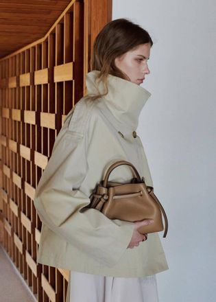 Mango Borsa bucket similpelle marrone medio - Donna - Taglia unica - MANGO