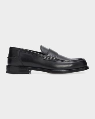 Gianvito Rossi Men & apos;s Preppy Leather Loafers