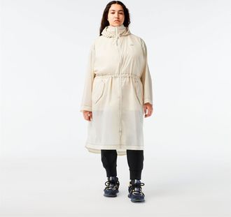 Lacoste Womens Blouson in Lapland - Cream - Size 14 UK
