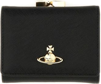 Vivienne Westwood Orb Textured Cow Leather Wallet