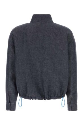 Fendi Dark Blu Giubbini Jacket