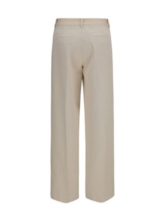 Forte_Forte Cotton Trousers - Beige
