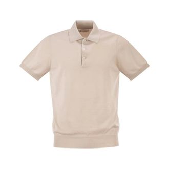 Brunello Cucinelli Heren, Tops, Beige, Maat: XL Katoen