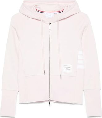 Thom Browne Felpa con dettaglio a 4 righe - Rosa