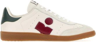 Isabel Marant White Color Block Bryce Sneakers