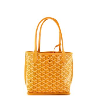 Goyard Anjou Reversible Tote Coated Canvas Mini