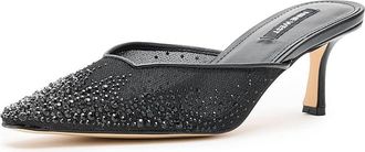 Nine West Camenlap Womens Shoes Black Mesh : 7.5 M, Textile