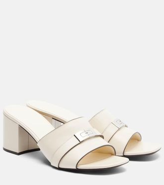 Tory Burch Mules LeeLee de piel