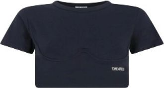 The Attico Donna, Top, Nero, S, new