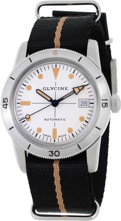 Glycine Sea Kraken Automatic Silver Dial Unisex Watch GL0502