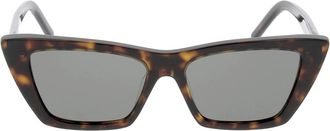 Saint Laurent Zonnebril - unisex - Zonnebrillen - Bruin - ONE Size - Accessoires