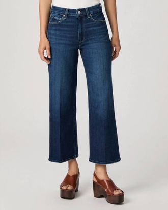 Paige Anessa Wide Leg Jean In Overdrive