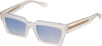 K&agrave;dor Smart vierkante zonnebril - unisex - Zonnebrillen - Wit - 53 MM - Accessoires