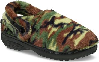 Crocs Classic Unfurgettable Clog Blend Mens Army Green Clogs - Size UK 12