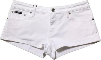 Dolce & Gabbana Mujer, Pantalones cortos, Blanco, Talla: S