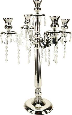 Mark Roberts Jeweled PedestalCandelabra in Silver at Nordstrom